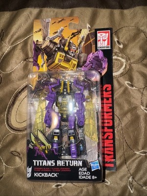 Transformers Titans Return Kickback Legends Class Action Figure Gift Hasbro Toy