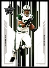 Curtis Martin 2005 Leaf Rookies & Stars #66 Jets NFL READ FREE SHIP AutographDen