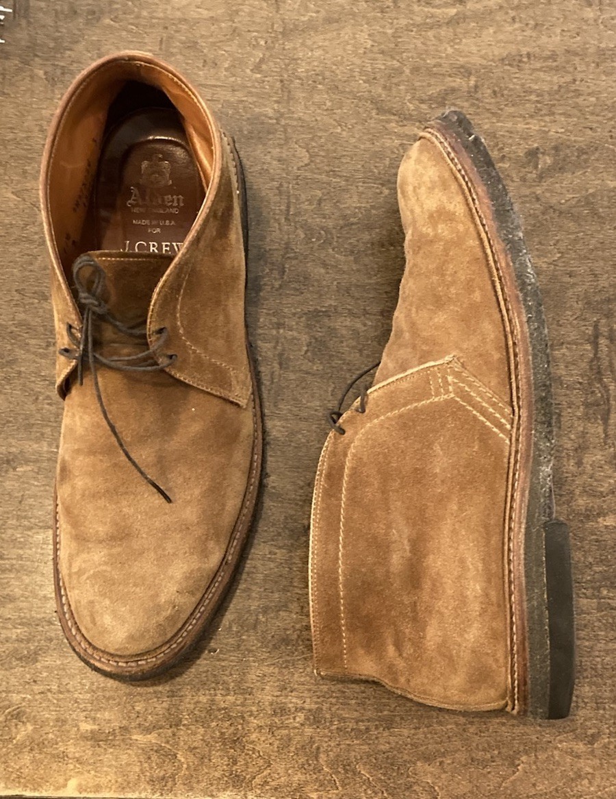 Alden 13290 Snuff Suede Chukka