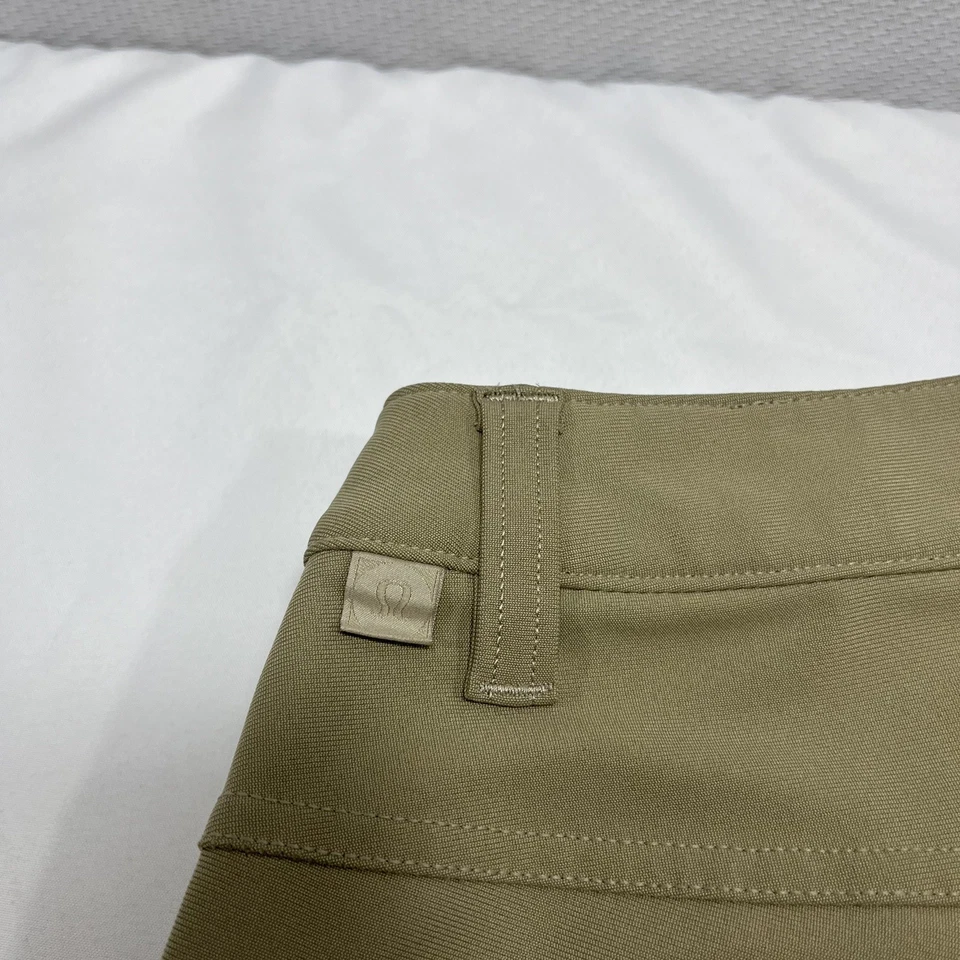 Pantalón Lululemon ABC Calce Ajustado 5 Bolsillos Para Hombre Talla 28x32 Caqui Tostado Tecnología Viaje Foto 2 de 4