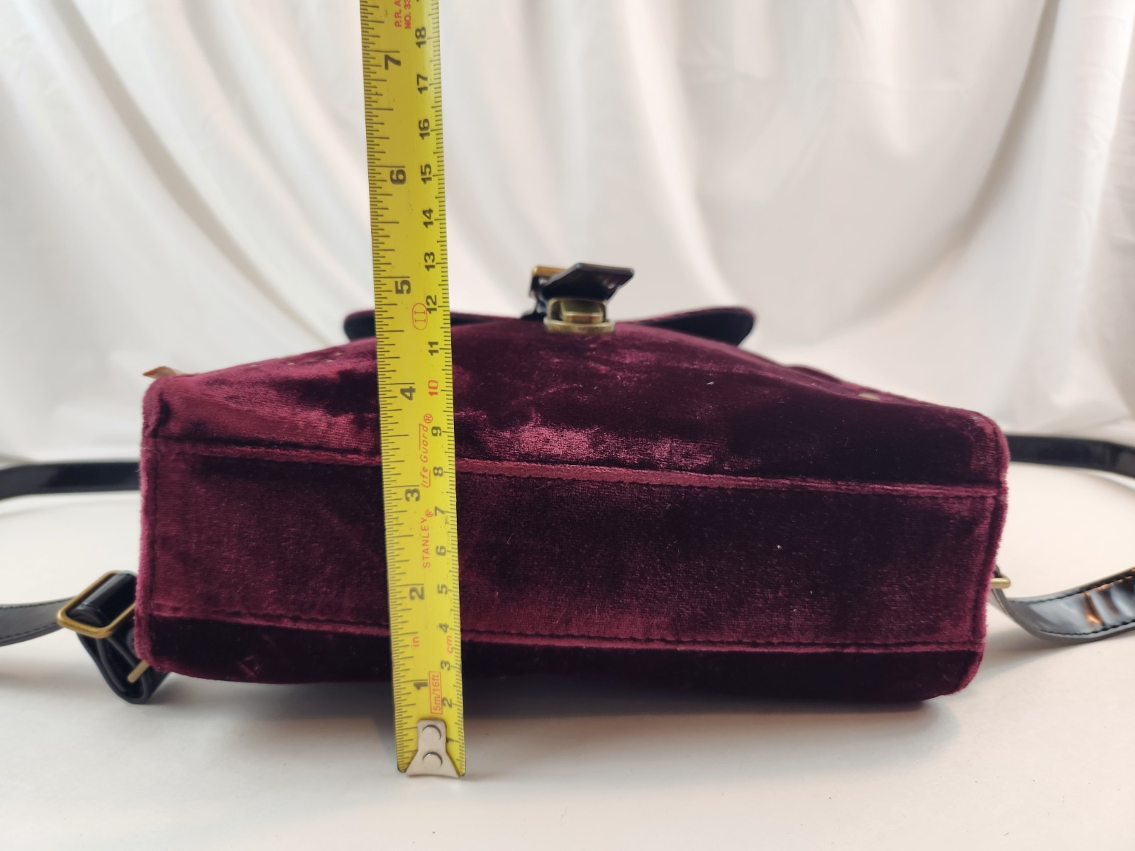 Authentic Dr.Martens Backpack Suede Burgundy Bag … - image 4