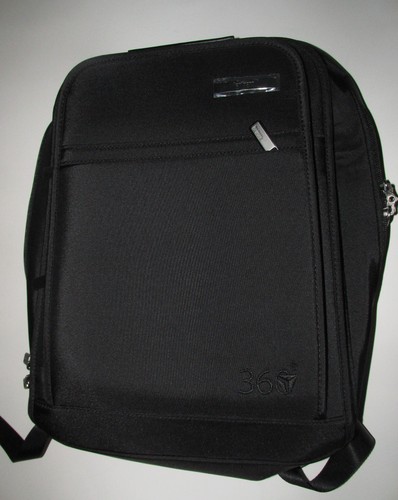 Hartmann Metropolitan Delta 360 Slim Travel Backpack Deep Black New w/o Tags