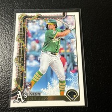 2025 Topps Holiday - Nick Kurtz #H40 (RC)