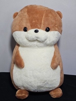Cute Amuse Amufun Big Otter Plush 40cm Stuffed Toy From Japan Pocket Petting Zoo