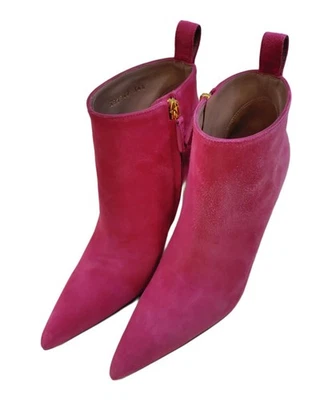 Bottines GUCCI en daim rose 391967 femme 36,5 / 23,5 cm - Photo 1/4