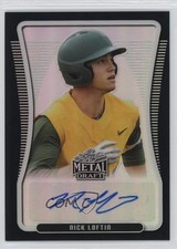 2020 Leaf Metal Draft Portrait Black Rainbow /15 Nick Loftin #BAP-NL1 Auto 3b3