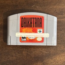 John Romero's Daikatana Nintendo 64 N64 Game Cartridge Only Authentic Kemco