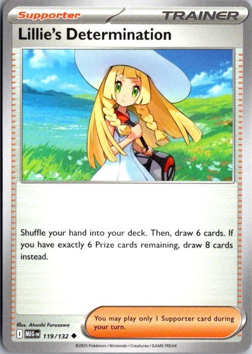 ME01: Mega Evolution #119/132 Lillie's Determination