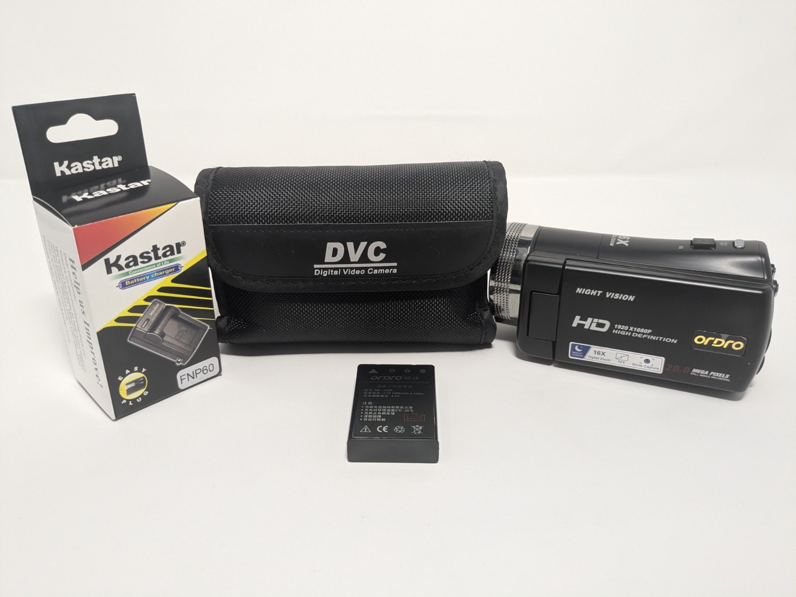 Hdv-v12 W/ Battery & Charger