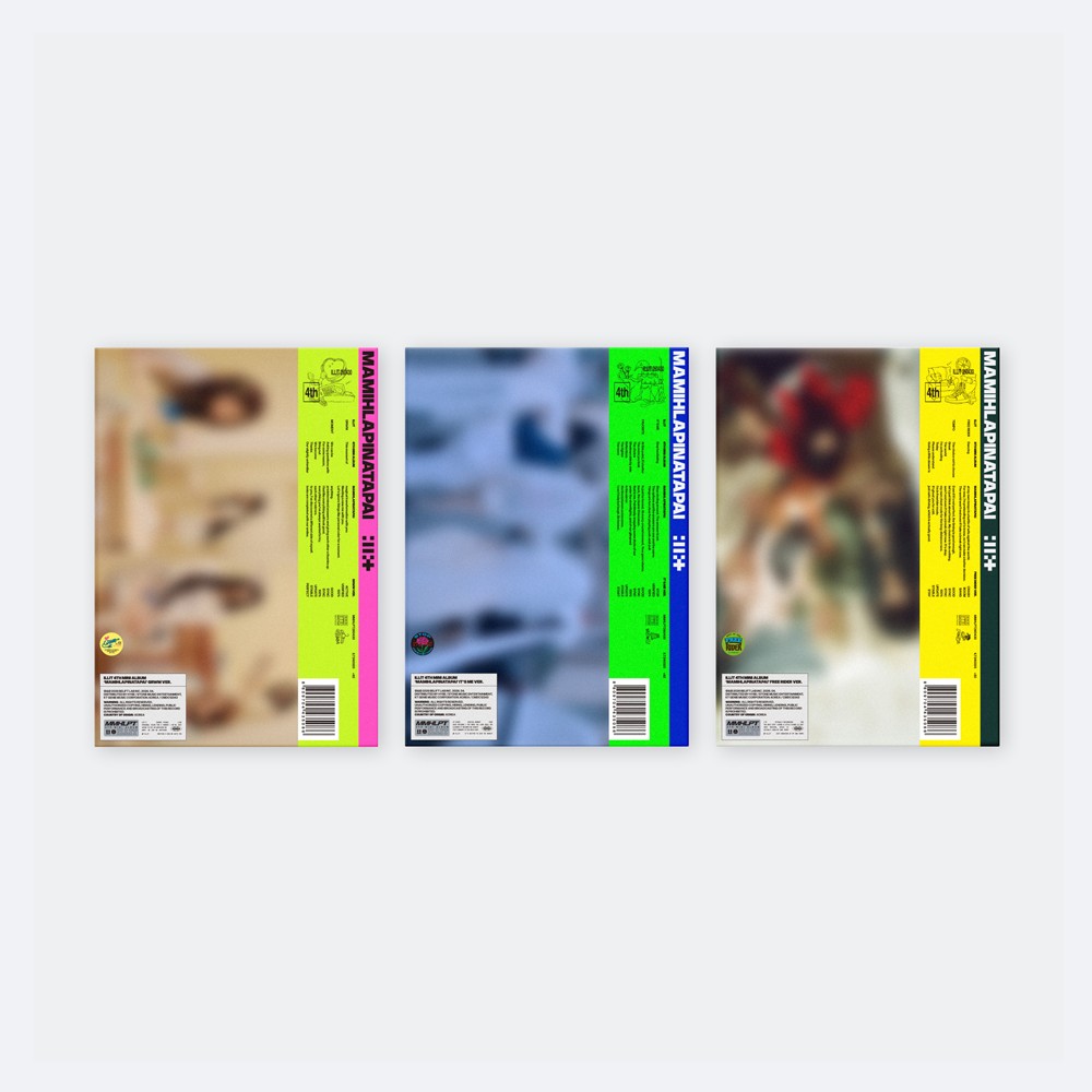 ILLIT MAMIHLAPINATAPAI 4th Mini Album Random CD+Photobook+