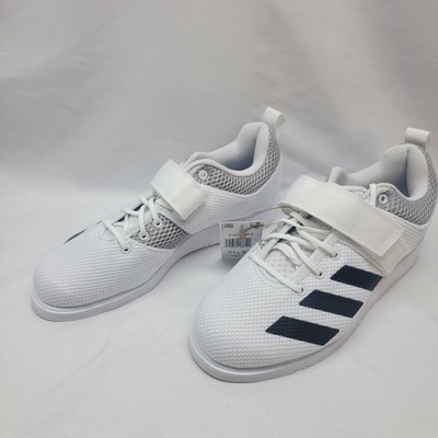 Adidas Powerlift 5 White Black Synthetic Lace Up Weightlifting Shoes Mens Sz 9.5 adidas Powerlift 5 Weightlifting Shoes - White | Free  main image 4