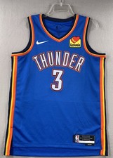 Josh Giddey Oklahoma City Thunder Nike Icon Love's Sponsor Swingman Jersey NBA 3