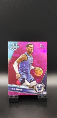2023-24 Bowman University Chrome - Eric Dixon #98 Pink Refractor (RC)