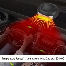 ༝Cordless Space Heater 170W 2 Temperature Gears Adjustable Angle Battery Powered
