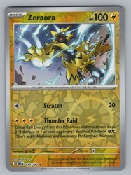 Zeraora 078/182 Destined Rivals Reverse Holo