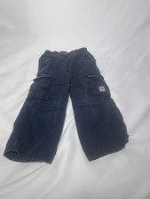 The Children  s Place Boys Navy Cargo Jogger Pants Size 4T Elastic Waist