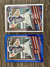 2026 Panini Prizm Stars & Stripes Caden Borcherding Blue /149 Disco Prizm Lot 2