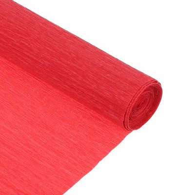 Crepe Paper Roll 8.2ft Long 10 Inch Wide for Wedding Decoration Red