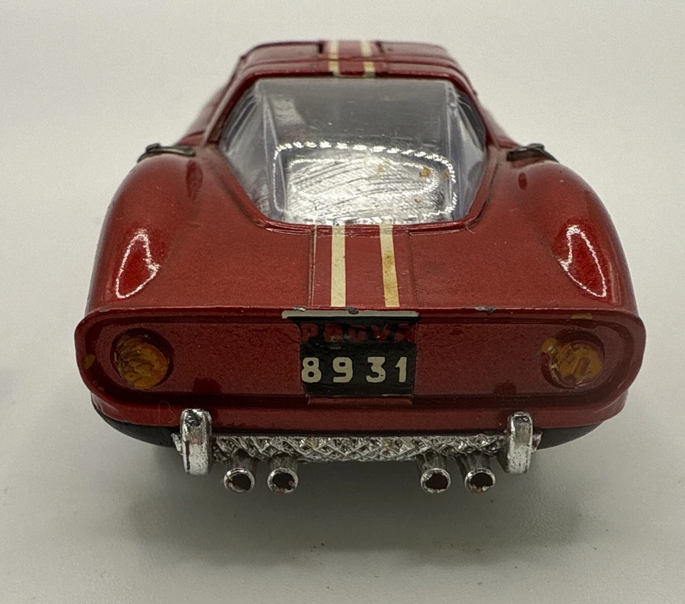 FERRARI 250 LE MANS PININFARINA EN METAL. POLITOYS 525 1/43 ITALIA. Foto 4 de 4