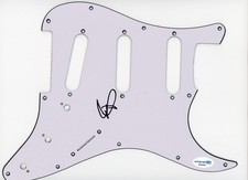 JT WOODRUFF HAWTHORNE HEIGHTS SIGNED AUTOGRAPH STRAT GUITAR PICKGUARD ACOA 