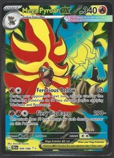 Mega Pyroar ex 099/086 Ultra Rare Chaos Rising Pokemon Holo Near Mint