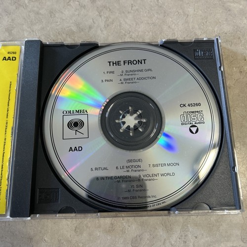 The Front - Self Titled (CD, 1989) Columbia Records - Imagen 3 de 5