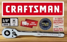 Llave de trinquete de bajo perfil Craftsman 3/8" accionamiento CMMT86722