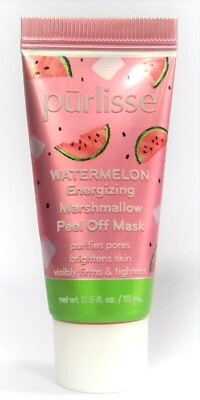 pur-lisse Watermelon Energizing Marshmallow Peel Off Mask 15ml
