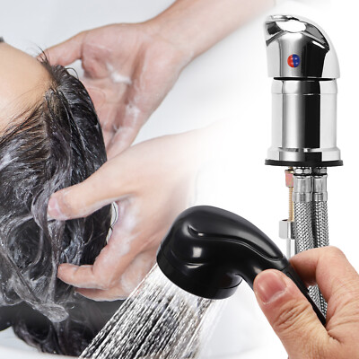 #ad #ad Shower Head Barber Shop High Pressure Handheld Hair Salon Shampoo Bed Shower $38.90