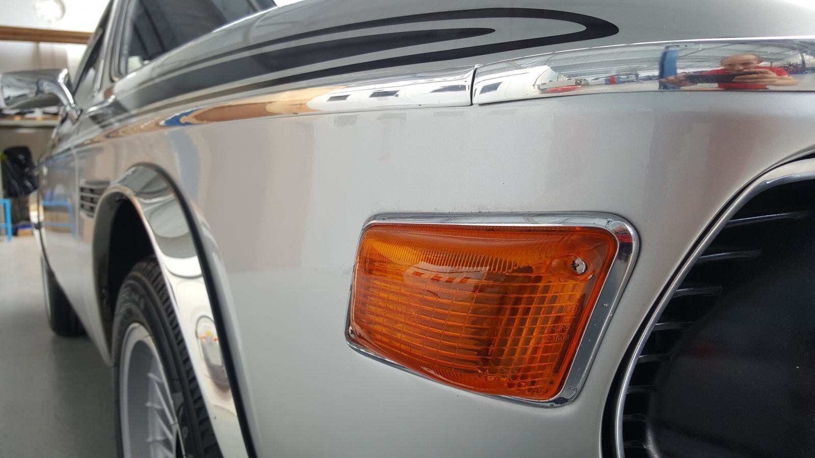 BMW E9 3.0 CSL - CSi SIDE STRIPE