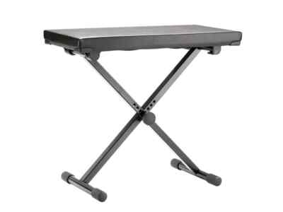 König & Meyer 14075 Keyboardbank - schwarz Kunstleder