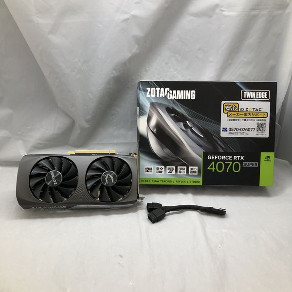 中古 ZOTAC GAMING GeForce RTX 4070 SUPER ZOTAC GAMING GEFORCE RTX 4070 SUPER TWIN EDGE 12GB | eBay