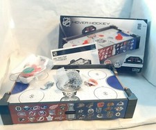NHL Hover Hockey Air Powered LED Side Rails Slide Scoring