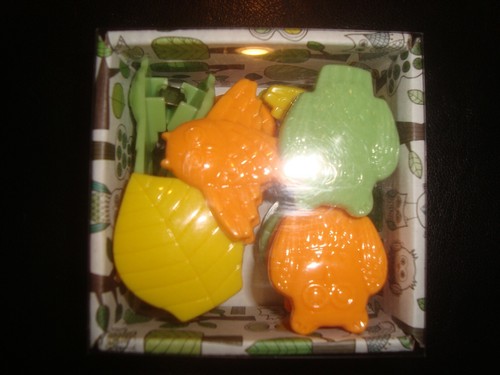 Clip IKEA PRIDLIG diversi colori personaggi speciali gufo foglia di pesce 9 pezzi NUOVO - Foto 4 di 8