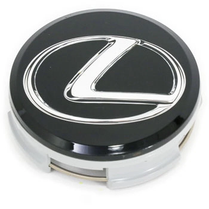 JUEGO DE 4 TAPA CENTRAL RUEDA GENUINA LEXUS NEGRO DE FÁBRICA 42603-53110 Foto 3 de 4