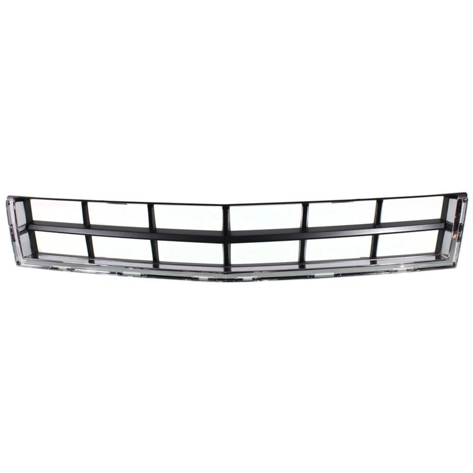 New Front Center Bumper Grille Textured Gray Plastic Fits 2010-2012 Cadillac SRX Foto 2 de 4