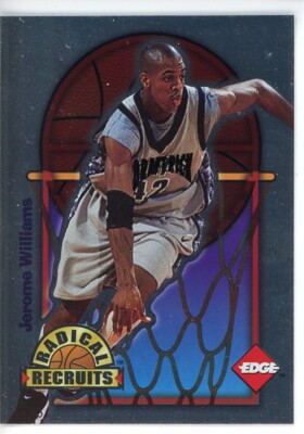 1996 Collector's Edge Rookie Rage - Radical Recruits #23 Jerome Williams...