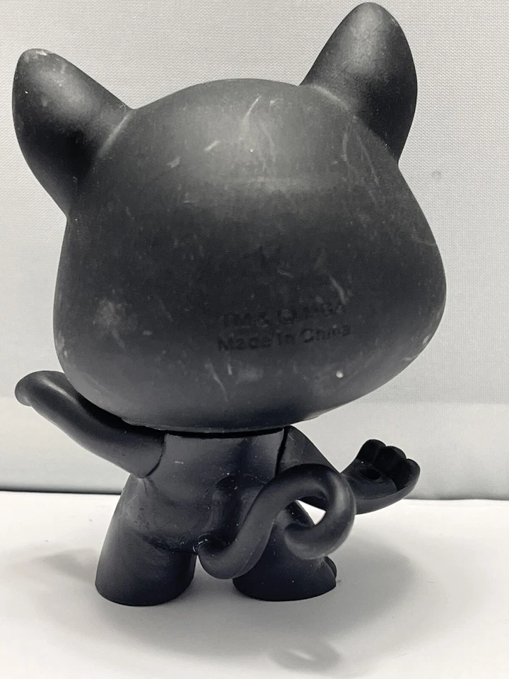 Vintage MGA Black Kitty Cat Pink Ears - Image 4 of 4