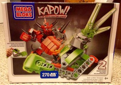 Mega Bloks Kapow Bash vs Nitro Showdown 270 PCS New MISB