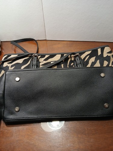 Dana Buchman Zebra Print Purse Vintage Bag - Picture 9 of 9