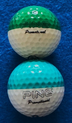 RARE Dozen Ping PROMOTIONAL Golf Balls - Nice Vintage Lot - Some Logos etc - Q22 - Picture 5 of 7