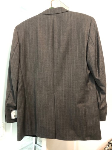 Polo University Club Ralph Lauren Men's Grey 39 Super 120s Wool Cashmere Blazer - Picture 6 of 8