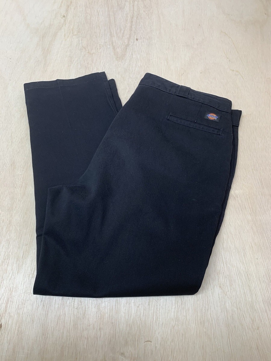 スーパービックサイズ 90s USA製 Dickies ブラック 44×30 USA製 90s Dickies 874 Work Pants 黒 W34×L28 ディッキーズ