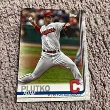 2019 Topps Series 2 Base #492 Adam Plutko Cleveland Indians