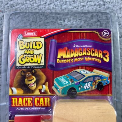 2012 Jimmie Johnson Lowes Build and Grow Madagascar 3 Car