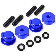 FLYXM 4PCS Aluminum Alloy Pro-Line Compatible Body Mount Thumb Screw Nuts