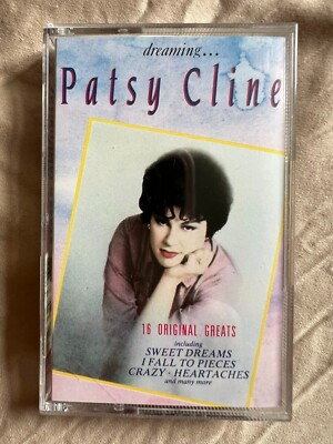 Cassette Tape - Patsy Cline - Dreaming....... - Sweet Dreams, Crazy, Heartaches
