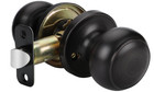 Oil Rubbed Bronze Passage Interior Door Knob Hall Closet Non Locking Lifetime