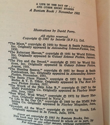 A Day in the Life Of… Frank M. Robinson - 1981 Bantam Paperback - Picture 6 of 6