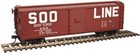 Soo Line Railroad Usra Steel Rebuilt Box Car By Atlas Model Rr -Ho-Scale